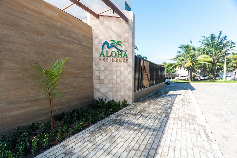 Aloha Residence - 40m do mar - 3 qtos (102 - bloco 2)