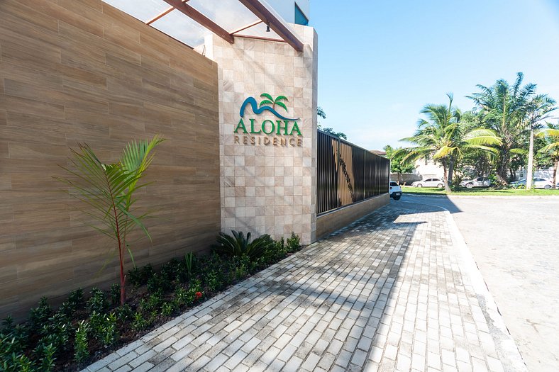 Aloha Residence - 40m do mar - 3 qtos (103 - bloco 2)