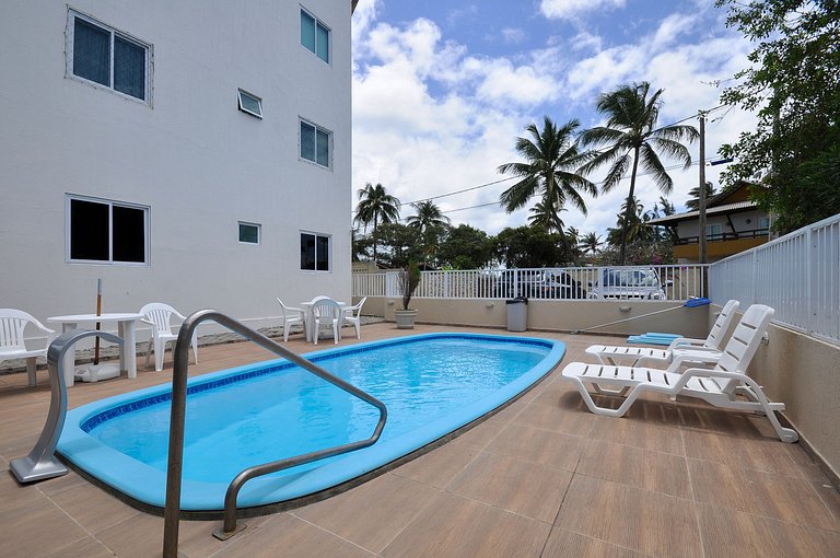 Ocean Residence - 3 qtos e condomínio com piscina(Apto 202)